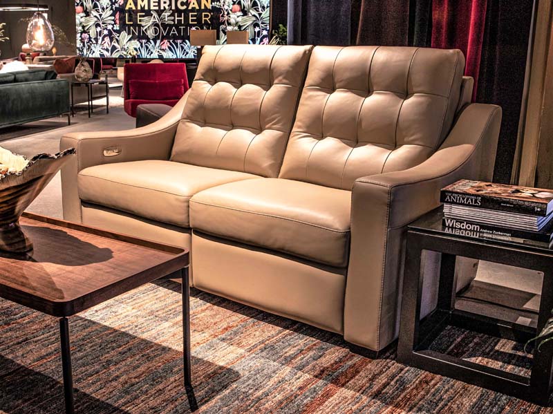 Motion Power Reclining Woodworks, Leather Furniture Madison Wisconsin