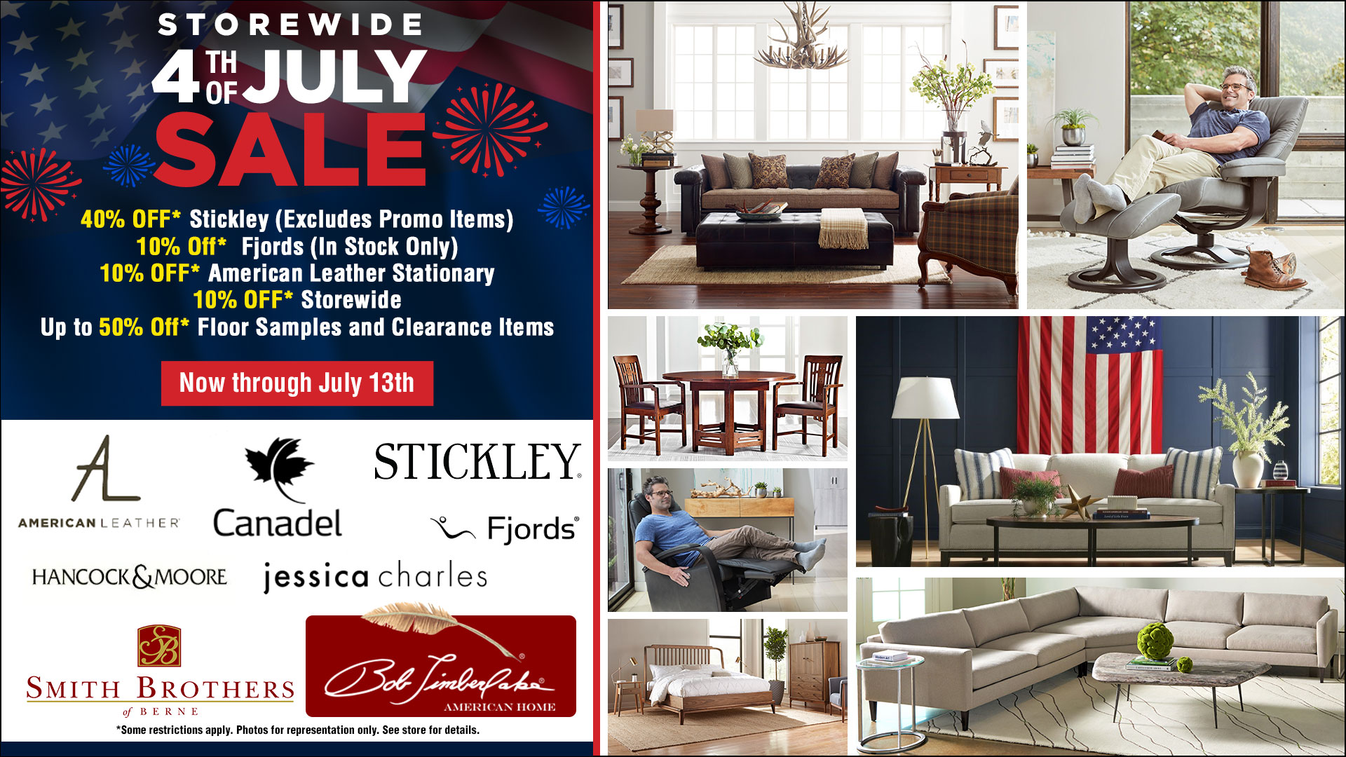 4th of July Sale Event