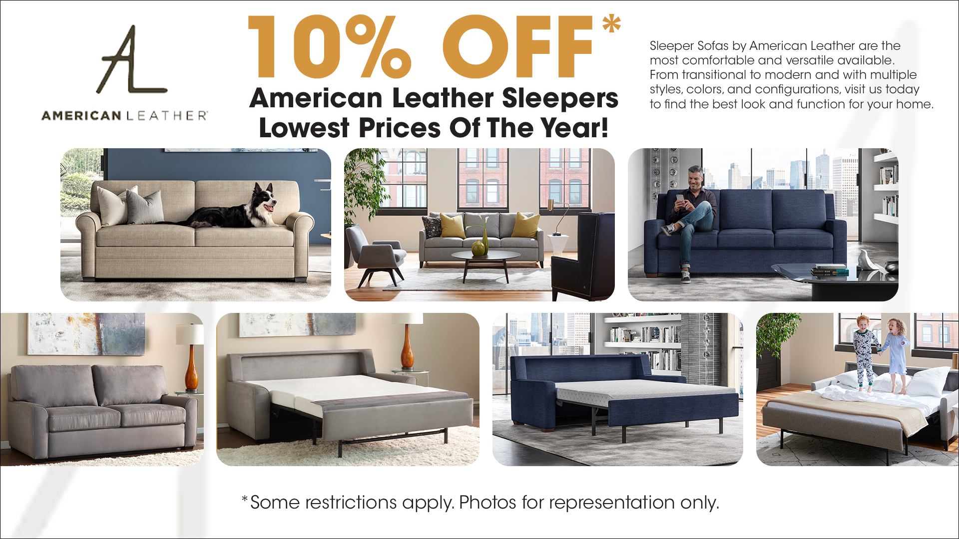 American Leather Sleeper Sale