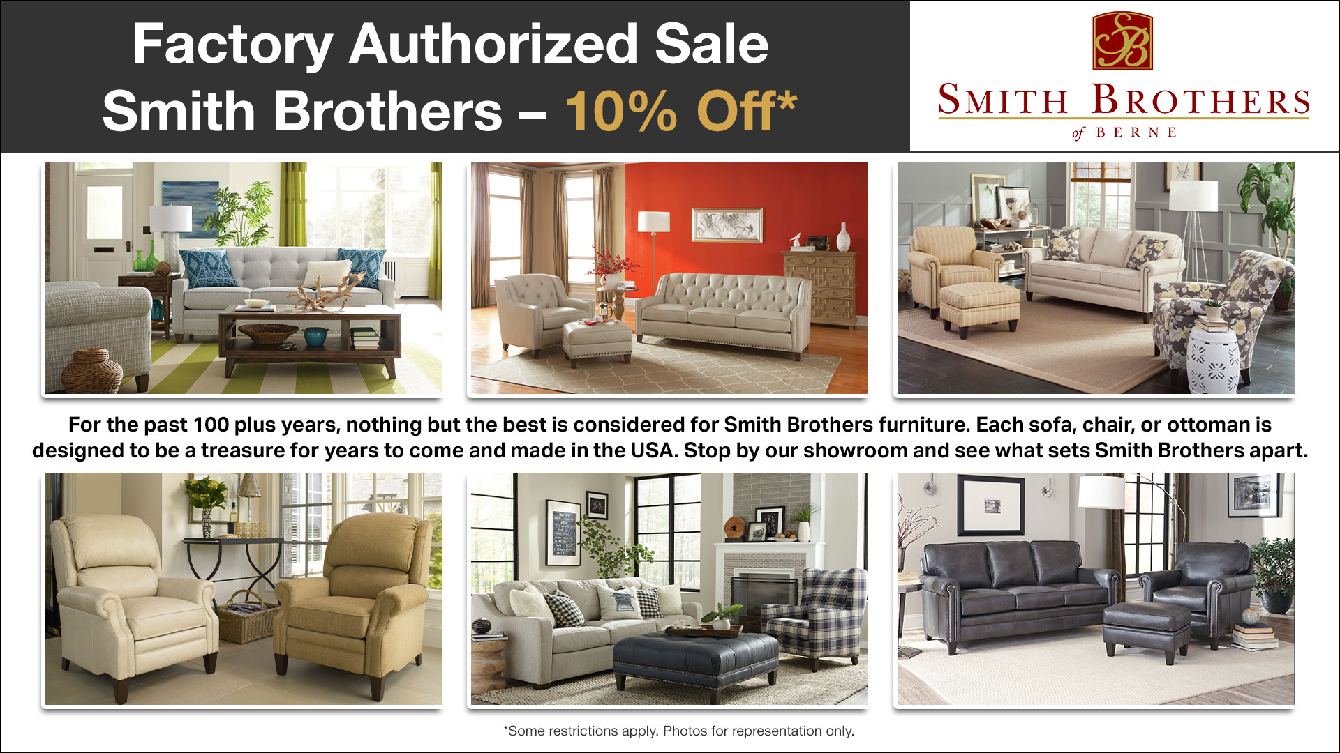 Smith Brothers sale